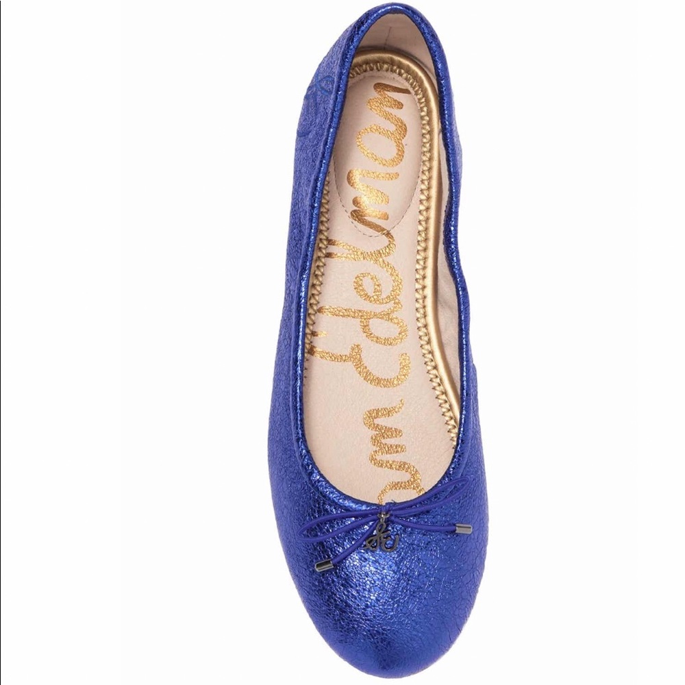 Sam Edelman Felicia Metallic Ballet Flat - 8 M